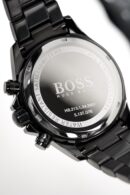 Hugo Boss Men's Watch Chronograph Ikon Black PVD - HB1512961